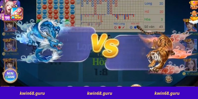 Hướng Dẫn Chơi Game Bài Rồng Hồ Trên Kwin68 Casino