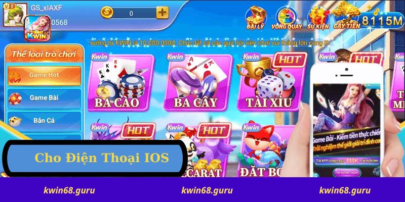 Hướng Dẫn Tải Ứng Dụng Kwin68 cho Điện Thoại IOS